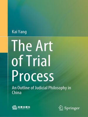 cover image of The Art of Trial Process